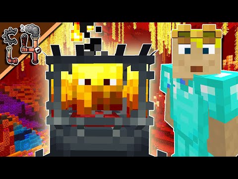 Drill DUPPED & Full DIA! The NETHER is AWESOME & Infinitely WOOD! - Minecraft Create 4 #03