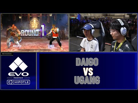 SF6 EVO 2025 - Pools: Daigo (Akuma) vs Ugang (Luke)