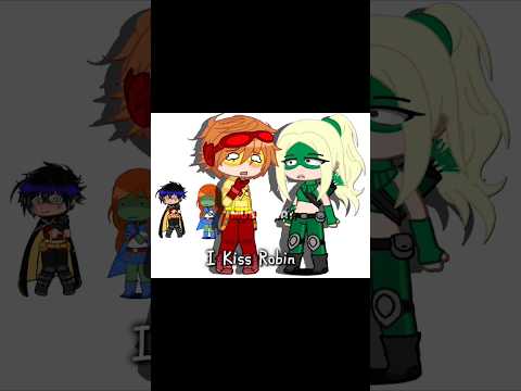 Kid Flash Kiss Robin!? #kidflash #robin #trending #birdflash #fypシ #edit #fypシ゚viral #viral #gacha