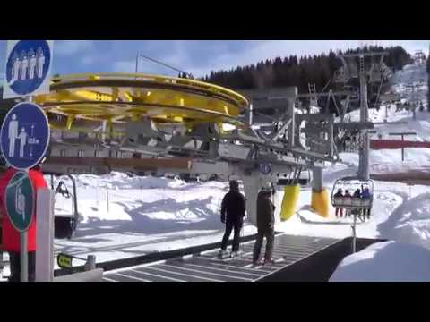 Risalita integrale seggiovia Leitner "Cherz I" - Arabba (BL)