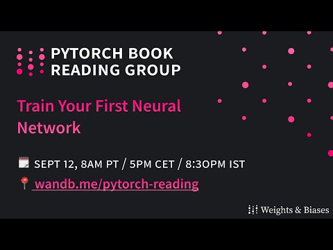 PyTorch Book Reading - 3. Train your first neural network