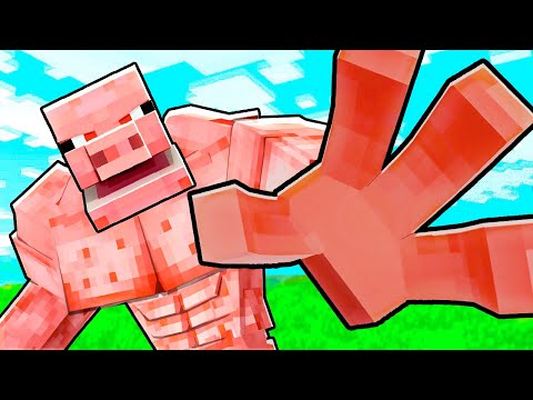 I Turned Mobs BUFF in Minecraft