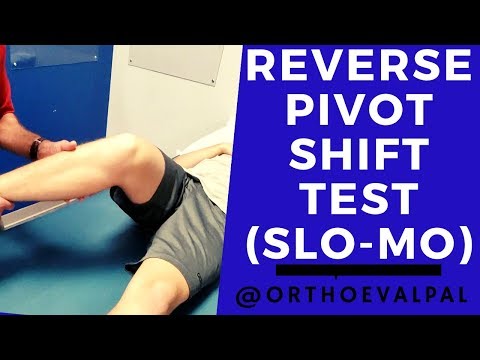 Modified Lachman s Test On a patient with a COMPLETE ACL TEAR