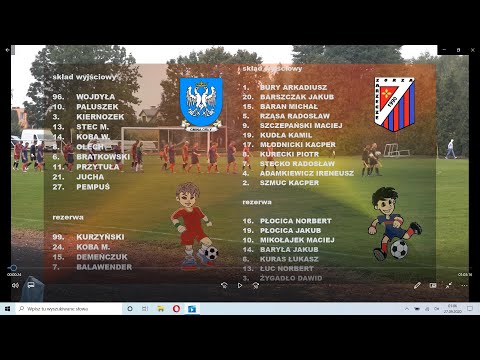 Mecz GKS Orły - LKS Zorza Zarzecze rozegrany w dniu 26.09..2020