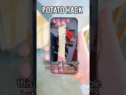 Testing Viral POTATO 🥔 Crazy hack. It LEGIT WORKS ✅
