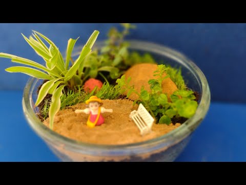 @saishagreencare256 #DIY #  simple and easy miniature garden in a glass for table tops