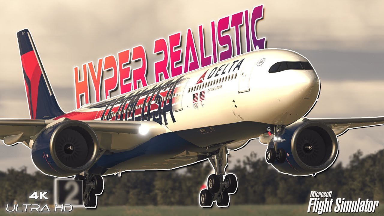 MSFS in 2024 | A330-900neo | HYPER REALISTIC OLYMPIC FLIGHT | NICE ✈ TAMPA | RTX 3090TI | 4K