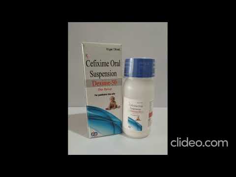 Child cefixime 50mg dry syrup, for clinical