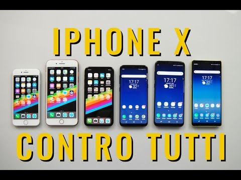 COMPARISON iPhone X vs Galaxy S8 Note 8 iPhone 8 vs iPhone 8 plus