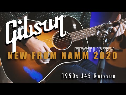 The New Gibson 1950s J-45 Reissue Heritage Collection | Live Demo