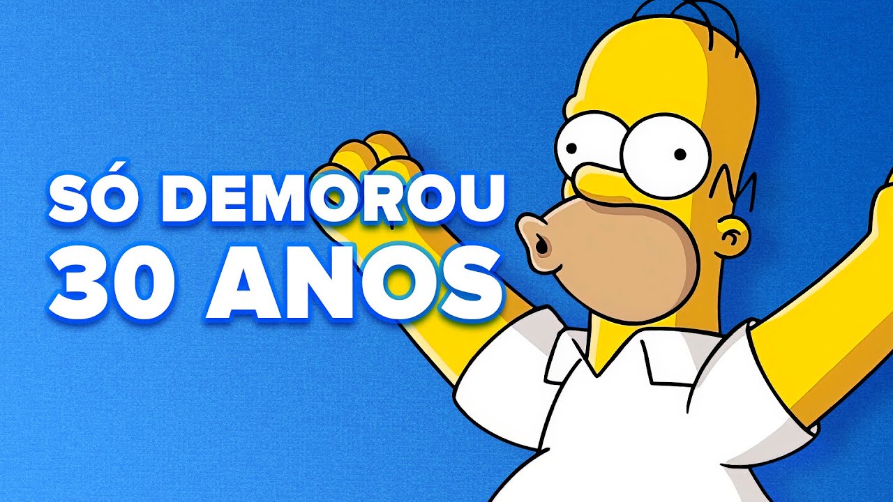 Eu Finalmente Virei Fã dos Simpsons