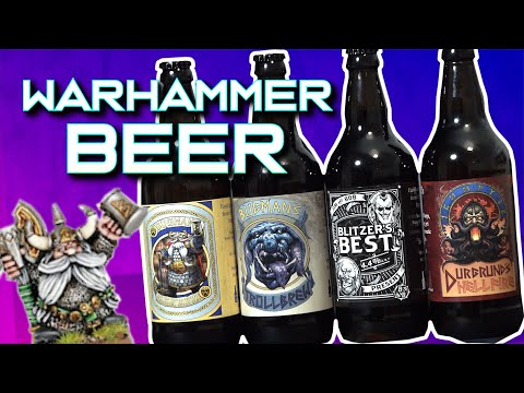WARHAMMER BEER? We drink and review all four of Bugman's Beers!