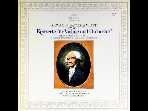 VIOTTI   Konzerte fur Violine und Orchester