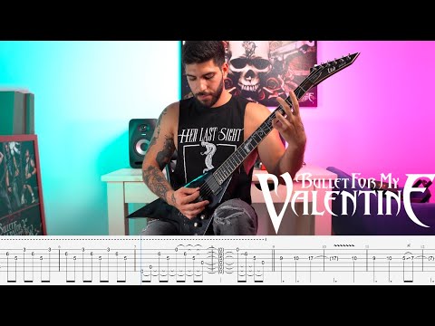Bullet For My Valentine - "Hearts Burst Into fire" - Guitar Cover with On Screen Tabs(#22)