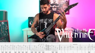 Bullet For My Valentine - &quot;Hearts Burst Into fire&quot; - Guitar Cover with On Screen Tabs(#22)