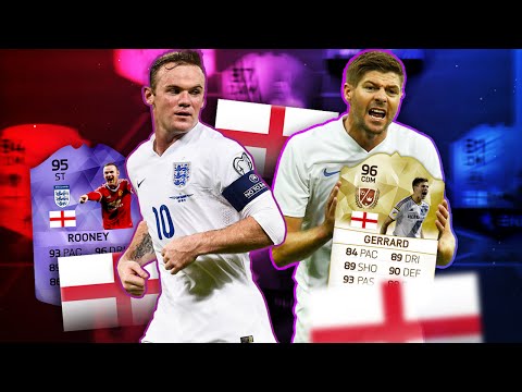 THE BEST ENGLAND TEAM EVER !! FIFA 16