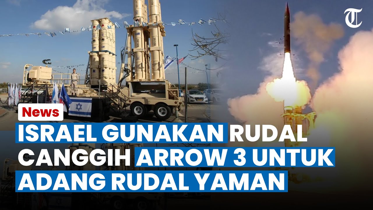 Serangan Balasan! Israel Pakai Rudal Canggih Arrow 3 Buatan IDF AS ...