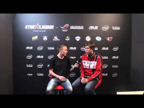 Interview with DK.Mushi @ Starladder Season IX LAN Finals (с русскими субтитрами)
