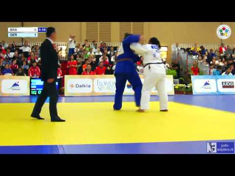 Judo 2013 World Championships Cadets Miami: Furtado (BRA) - Goschin (GER) [+70kg]