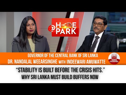 SRI LANKA’S ECONOMIC RESET IN 2026 - DR. NANDALAL WEERASINGHE