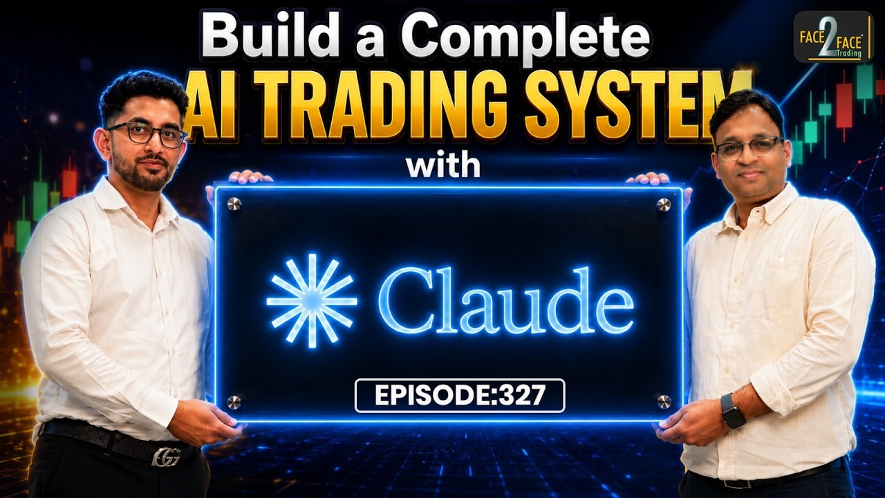 Build a Complete AI Trading System with Claude AI !! #Face2Face with Mr. Ankit Rai