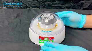 Supermini palm centrifuge laboratory Micro Medical Equipment 0.2ml Microcentrifuge