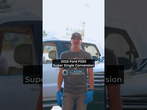 Super Single Conversion on Ford F550 of Mav Conversions