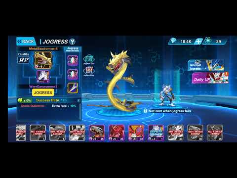 Digital Chaos - Get Omegamon (With Medium Rate ) #digitalchaos #digimonandroid #digimon #omegamon