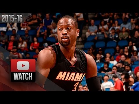 Dwyane Wade Full Highlights at Magic (2015.12.26) - 24 Pts, COLD BLOODED!