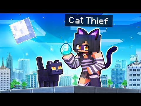Playing Minecraft As A MASTER CAT Thief!