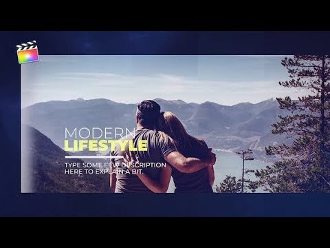 Top Apple Motion Projects: Modern Lifestyle