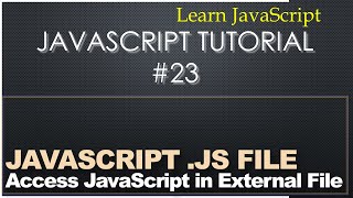 External JavaScript File in HTML Example