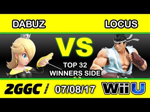 2GGC: ARMS Saga - RNG | Dabuz (Rosalina) Vs. Locus (Ryu) - Top 32 Winners Side