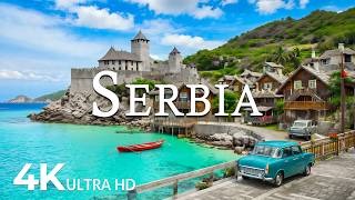 FLYING OVER SERBIA (4K UHD) – Soothing Music Along With Beautiful Nature Video - 4K Video ULTRA HD