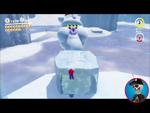 Super Mario Odyssey Guide Snow Kingdom Power Moon # 15
