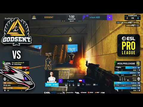 GODSENT vs AGO (Vertigo - Map 1) - ESL PRO LEAGUE Season 12 | HIGHLIGHTS