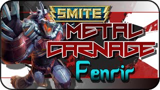 Smite - Metal Carnage Fenrir Emotes [Moebius Gaming]