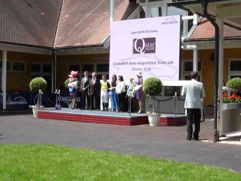 Iffezheim Siegerehrung Araber-Rennen Stephen Hellyn Senna OA