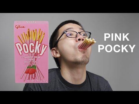 What Makes Pink Pocky Pink? Snackologist Review