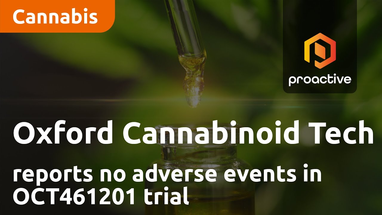 Oxford Cannabinoid Technologies reports no adverse events in OCT461201 trial