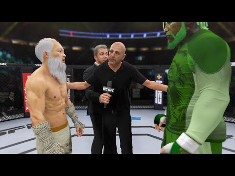 UFC 4 - Old Bruce Lee vs. Killa Gorilla - Epic Fight 👊🐉