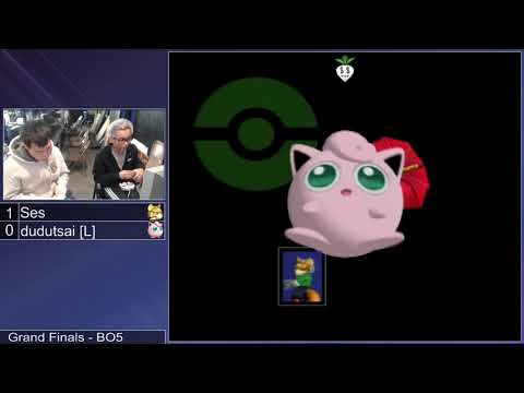 SG 19.3 SSBM - Ses (Fox) vs. dudutsai [L] (Jigglypuff) - Melee GF