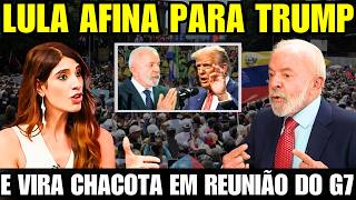 EU NUNCA FUI ESQUERDISTA! Lula leva bronca de Trump e vira chacota em encontro do G7!