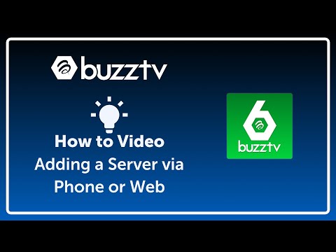 Add a Server via Phone or Web