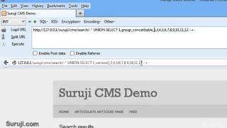 SQL Injection - Real Life Scenario 