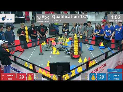 2018 VRC Sci Q187 - 23880B 202Z vs 6210Z 9185B - 113 to 76