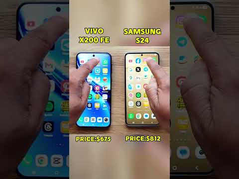 🚀 VIVO X200 FE vs SAMSUNG S24 Speed Test – Who’s the Real Beast?🔥