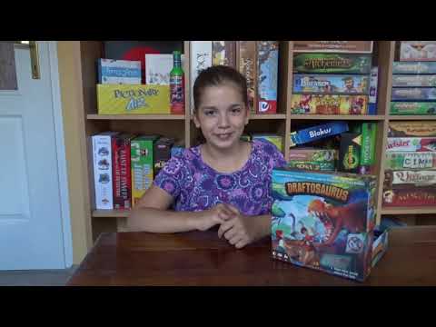 Draftosaurus társasjátékbemutató - Liza Világa