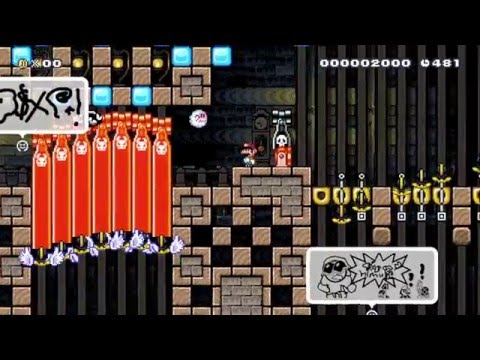 [W7] Blueberry Split by Kosten - SUPER MARIO MAKER - No Commentary 1AH
