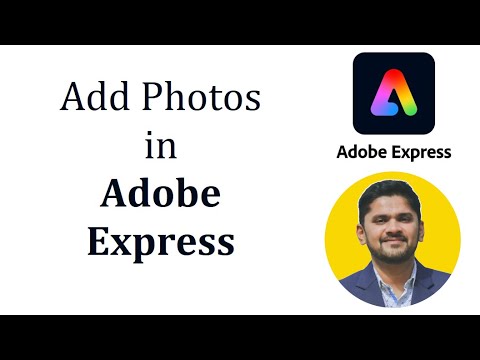 How to Add photos in Adobe Express | Adobe Express Tutorial | Amit Thinks